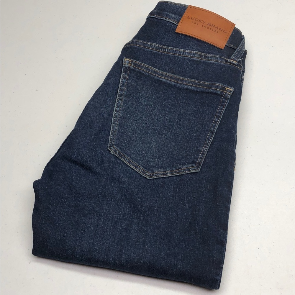 LUCKY BRAND AVA MID-RISE CROP JEANS 4/27x26 ⭐️